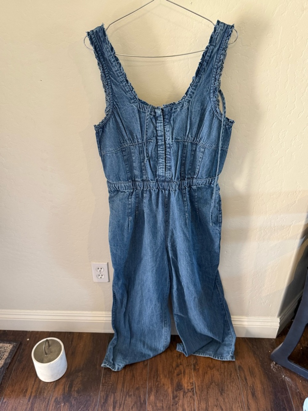 We The Free Denim Jumpsuit in Blue